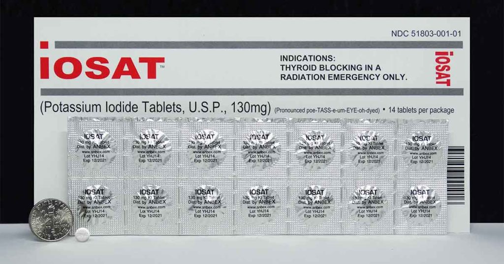 IOSAT® Potassium Iodide by Anbex, Inc.